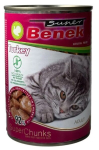 Super Benek kassikonserv lihat&uuml;kid kalkunilihaga kastmes 415 g