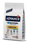 ADVANCE Cat Sterilized Sensitive 3 kg, steriliseeritud kassidele, l&otilde;he ja riis