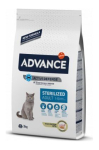 ADVANCE Cat Sterilized Turkey 3 kg, steriliseeritud kassidele, kalkun ja oder