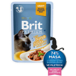 Brit Premium Cat Delicate Fillets in Gravy Tuna 85 g
