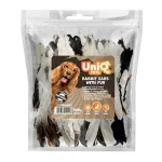 UNIQ PETS dog snacks rabbit ears with fur - Maius koertele k&uuml;&uuml;liku k&otilde;rvad karvaga 300 g