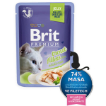 Brit Premium Cat Delicate Fillets in Jelly Trout 85 g