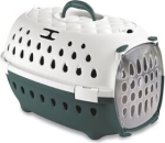 Stefanplast Travel Chic transpordipuur, valge ja inglise roheline