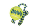 KONG AIR SQUEAKAIR tennisepall n&ouml;&ouml;riga koertele M