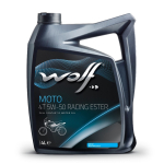 Mootori&otilde;li WOLF MOTO 5W50 4T RACING ESTER 4L. 5w-50