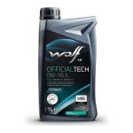 Mootori&otilde;li WOLF OFFICIALTECH 0W16 IL 1L. 0w-16