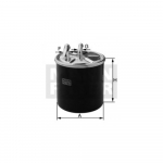 K&uuml;tusefilter MANN-FILTER WK 820/5