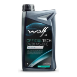 Mootori&otilde;li WOLF OFFICIALTECH 0W30 MS-BFE 1L. 0w-30 sobib BMW, Mercedes-Benz, Renault
