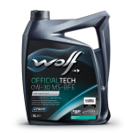 Mootori&otilde;li WOLF OFFICIALTECH 0W30 MS-BFE 5L. 0w-30 sobib BMW, Mercedes-Benz, Renault