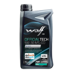 Mootori&otilde;li WOLF OFFICIALTECH 5W30 MS-GD 1L. 5w-30 sobib Volkswagen, Mercedes-Benz, Ford