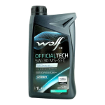 Mootori&otilde;li WOLF OFFICIALTECH 5W30 MS-SFE 1L. 5w-30 sobib Mercedes-Benz, Opel, Peugeot
