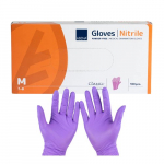 Abena Classic Sensitive &uuml;hekordsed nitriilkindad, lillad S/M/L/XL (100 tk)