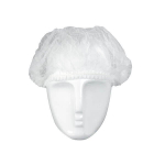 &Uuml;hekordsed kroogitud m&uuml;tsid (Clip-cap, Mob-cap), valge (100tk.)