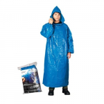 Kittel eest lietaus pol&uuml;et&uuml;leenist PPF, 130x78cm, sinine, (1tk.)