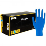 Abena THOR Ultra Grip nitriilkindad, eriti tugevad, 6,5 g, sinised S/M/L/XL (100 tk)