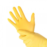 Nitriil &uuml;hekordsed kindad, kollased S/M/L/XL (100tk.)