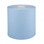 Abena paberr&auml;tiku rull, neutraalne, 2-kihiline, 150m x 20cm, sinine, valmistatud taaskasutatud paberist (6tk)