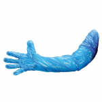 Pol&uuml;et&uuml;leenist pikad &uuml;hekordsed kindad Polyco GL2950 sinised, kotis, L (100 tk)