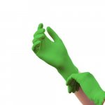 Medi-inn nitriil &uuml;hekordsed kindad, Apple green S/M/L/XL (100tk.)