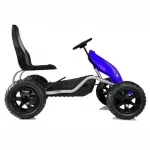 Pedal Gokart B012 Inflatable Wheels Blue