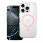 Drop Glue Colorful Ring Mag Cover compatible with MagSafe jaoks IPHONE 14 roosa