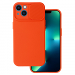 Camshield Soft jaoks Iphone 13 Oranž