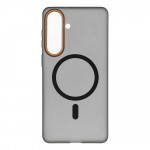 GO ORANGE deklas suderinamas su MagSafe SAMSUNG S26 Edge juodas