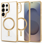 Tech-Protect MagFlex &Uuml;mbris for Samsung Galaxy S26 Ultra - l&auml;bipaistev kuldne