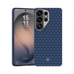 Benks Magnetic Armor Air Armor Grid Kevlar Case Metal Frame 600D (A050) for Samsung Galaxy S26 Ultra blue