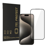 Grūdintas stiklas Tel Protect 10X HD DLC Diamond Coating for Iphone 15 Pro Max (envelope)