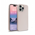 Crong Color Cover &uuml;mbris seadmele iPhone 14 Pro, liivaroosa