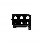 Samsung G985/G986 S20 Plus kameros stikliukas su rėmeliu Cosmic Black ORG