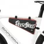 Rockbros G008 Flash Journey kolmnurkne jalgratta raami kott XL 1.9 l - must ja punane