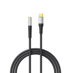 Must 1 m helikaabel Orico AXC: USB-C &ndash; 3,5 mm jack