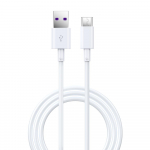 Devia cable Shark EC306 USB - USB-C 1,5 m 5A valge