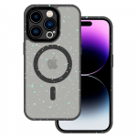 Tel Protect Magnetinis Splash Matinis dėklas telefonui iPhone 15 Plus juodas