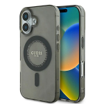 Guess IML Rhinestones MagSafe iPhone 16 &Uuml;mbris - Must