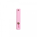 Self-adhesive finger holder with zipper - pink