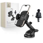 Tech-Protect V3 Car Hoidja jaoks Dashboard, Windshield or Air Vent Kinnitus - must