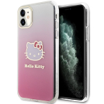 Hello Kitty IML Gradient Electrop Kitty Head &Uuml;mbris jaoks iPhone 11 / Xr - Roosa