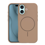 Silikoninis Thin Mag dėklas for iPhone 17 6,3" rudas