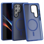 Spacecase Hybrid Fusion Mag dėklas Galaxy S25 Ultra mėlynas