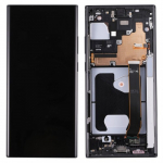 LCD ekranas suderinamas su Samsung N985 (N986) Note 20 Ultra su rėmeliu / Misti&scaron;ka juoda / HQ