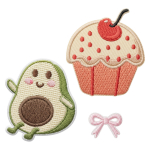 Embleem avokaado 3pcs komplekt