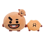 Line Friends BT21 SHOOKY pl&uuml;&uuml;sist maskott, 20 cm
