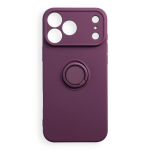 Case for iPhone 18 Pro Max / 17 Pro Max Silicone Ring dark cherry