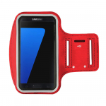 Dėklas telefonui Armband SLIM Type 1 Iphone 15 Pro Max/16 Pro Max/Samsung A15/A16/A25/A34/A55/M35/S20 FE/S24 FE/S24 Plus/S24 Ultra (6,0 colių) - raudona