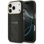 GUESS &uuml;mbris jaoks IPHONE 17 Pro compatible with MagSafe GUHMP17LPG4SEMCK (PU W/ 4G Stripe) must