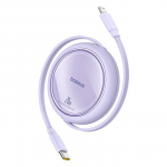 USB Kaabel Baseus Free2Pull USB-C to iP 20W 1m (purple)