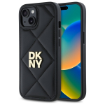 DKNY Quilted Stack Logo iPhone 15 &Uuml;mbris - Must